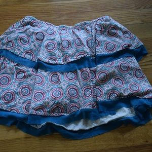 Garnet Hill tiered skirt